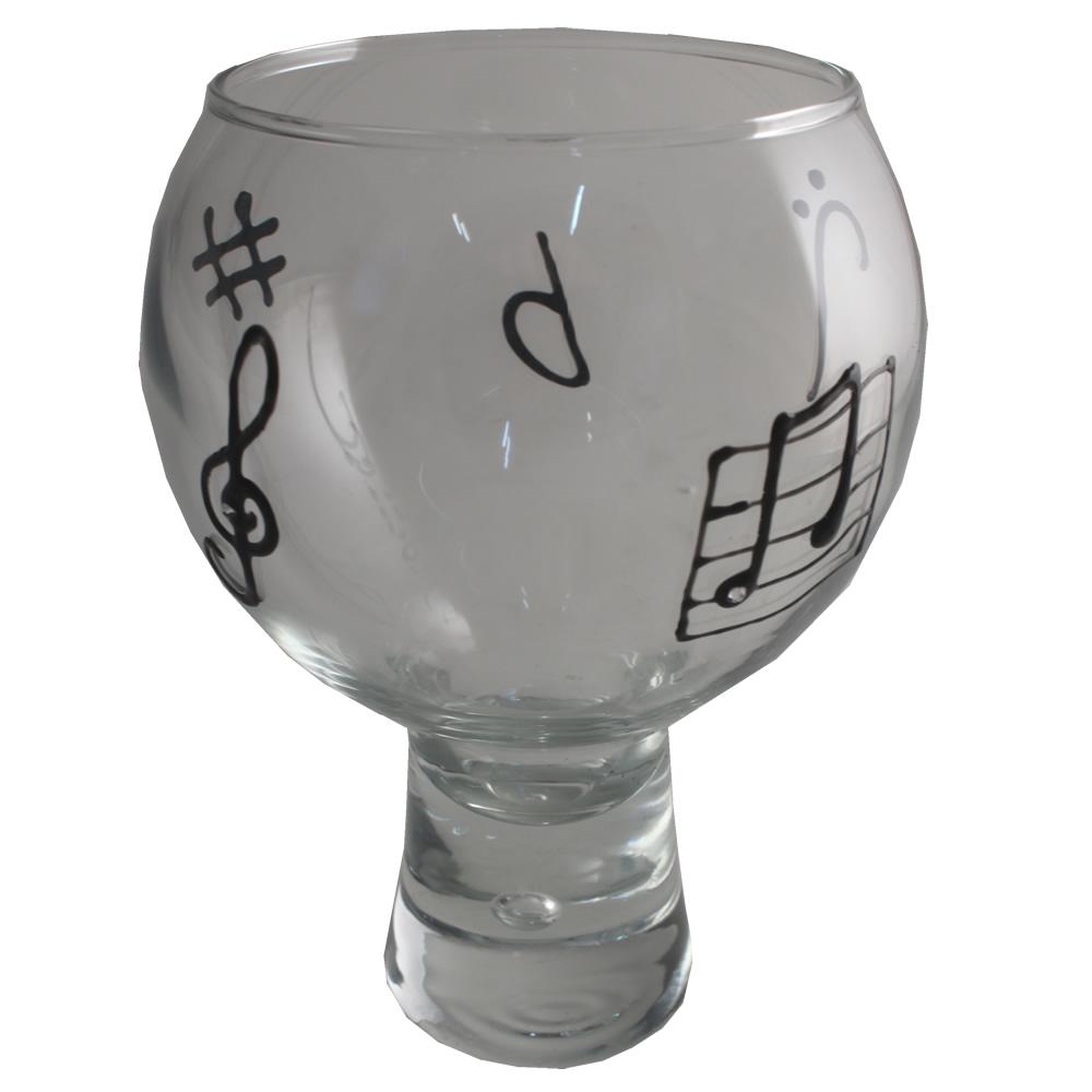 Music Gin and Tonic Glass: