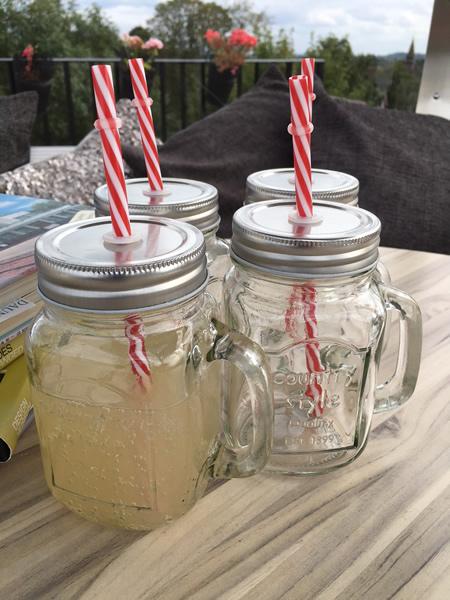 Vintage Gift Style Mason Jars: x 4