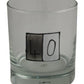40th Birthday Whisky Glass Grey Sq