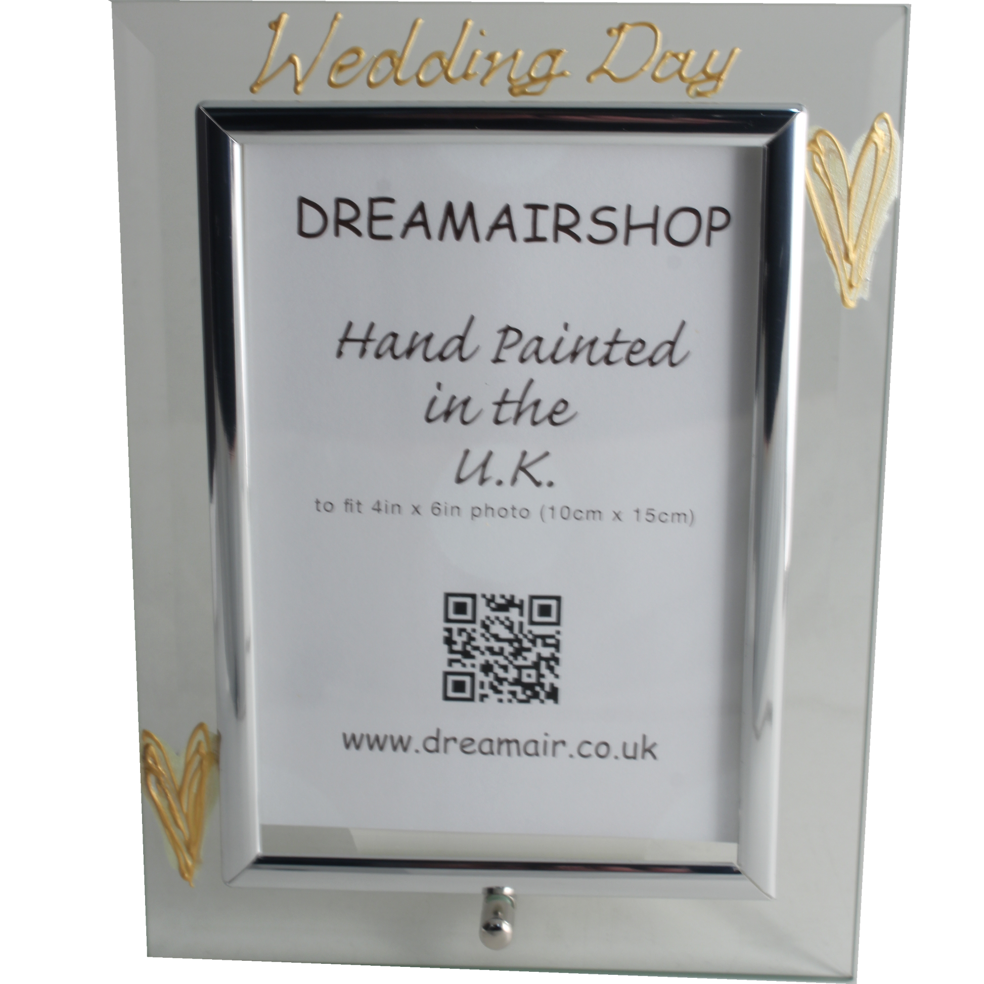 Wedding day photo frame 