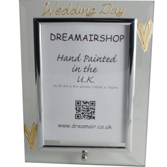 Wedding day photo frame 