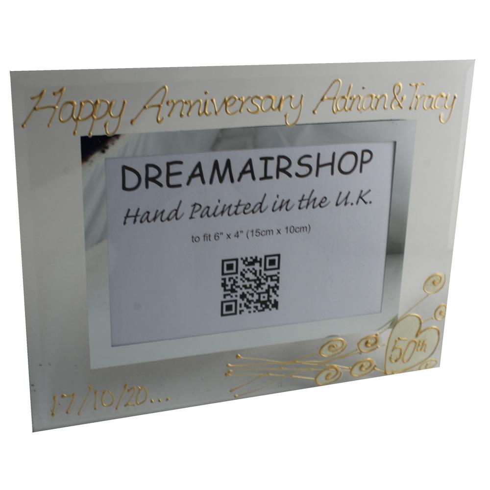 personalised 50th wedding anniversary