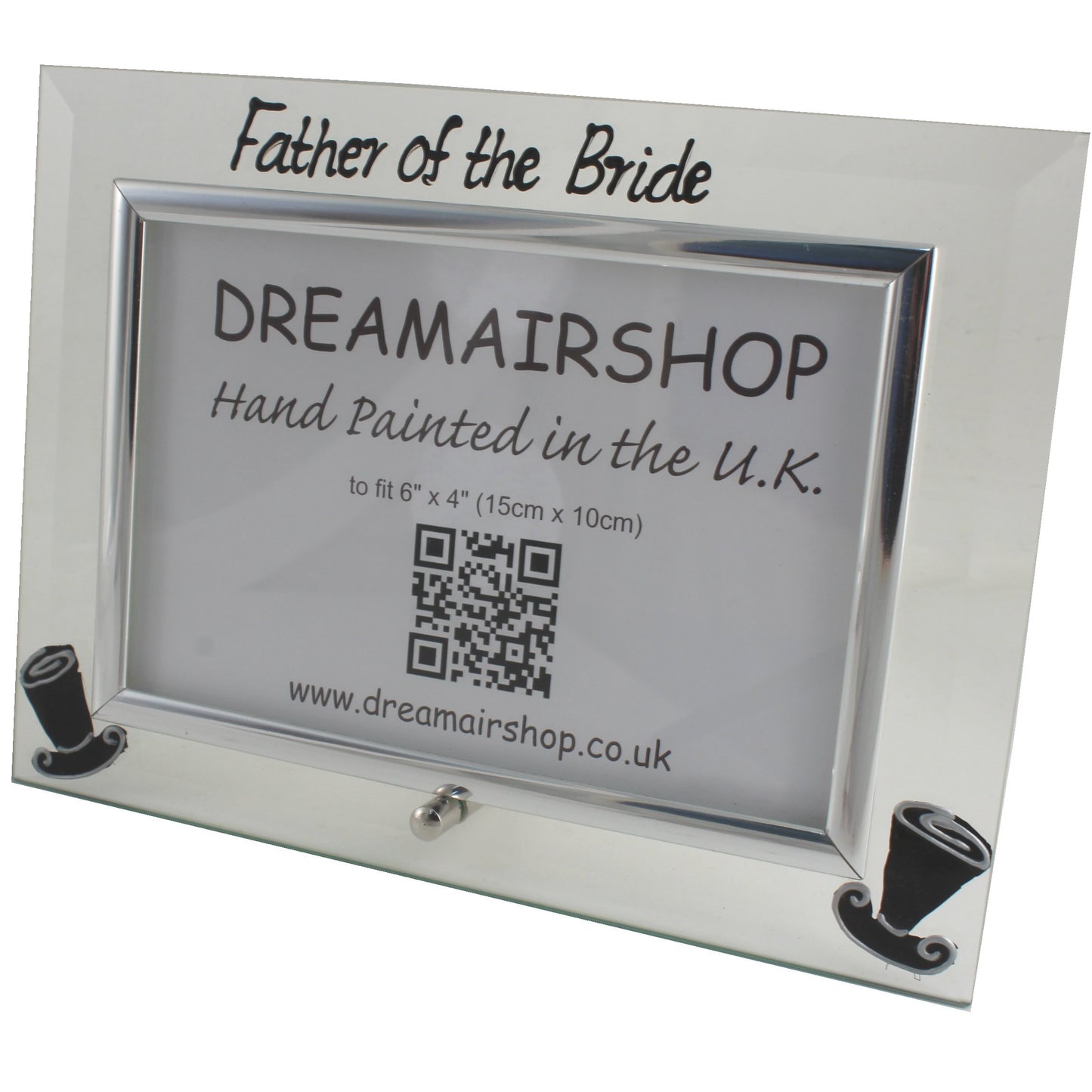 Father of the Bride Photo Frame Land (Top Hats)