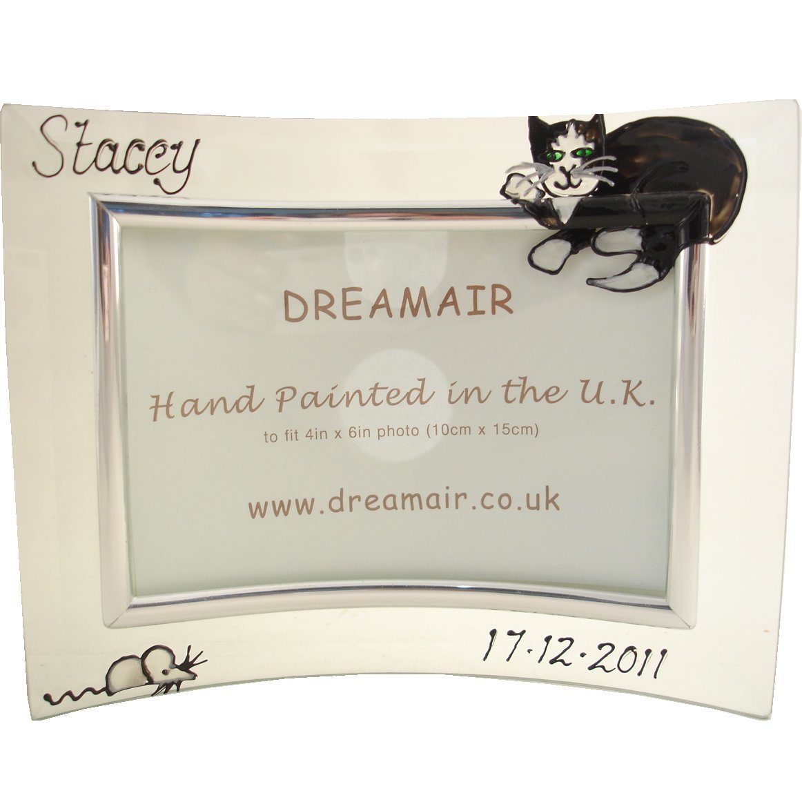 Personalised Cat Gift Photo Frame