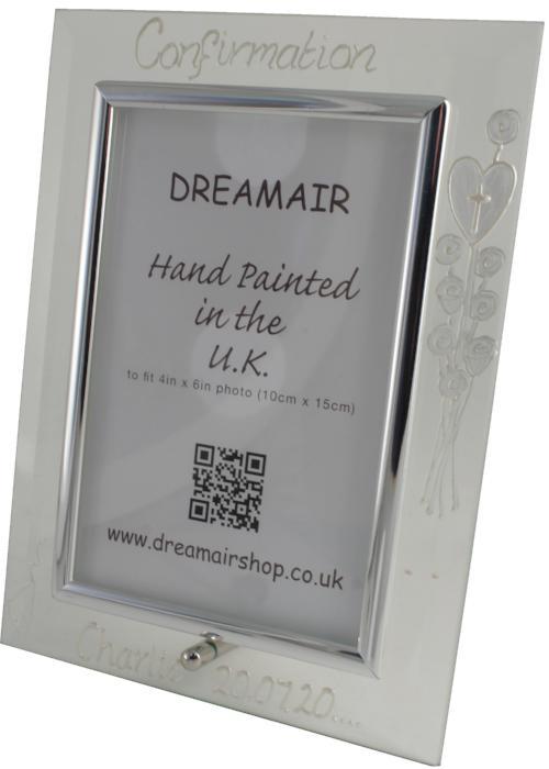 Personalised Confirmation Photo Frame Portrait
