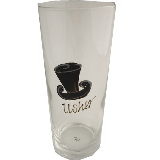 Usher Pint Glass (Top Hat)
