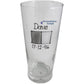 Personalised Pint Glass Grey Sq