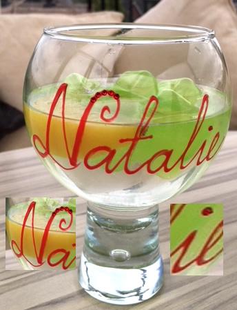 Crystal Personalised Gin & Tonic Glass