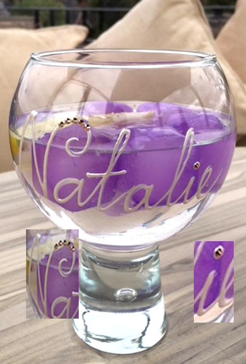 Crystal Personalised Gin & Tonic Glass