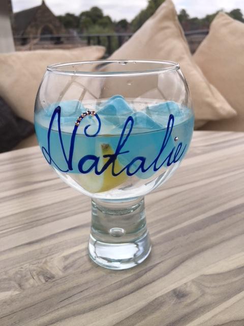 Crystal Personalised Gin & Tonic Glass