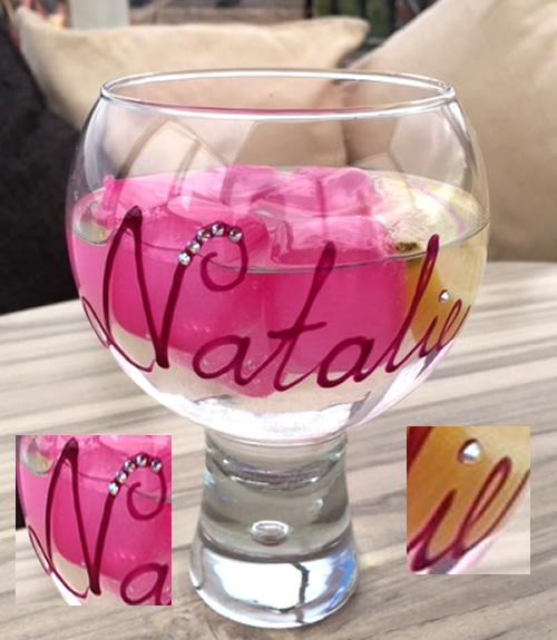 Crystal Personalised Gin & Tonic Glass