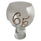 65th Birthday Gin and Tonic Glass: with Crystals