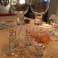 50th Birthday Gin and Tonic: Glass with Crystals (Copper)