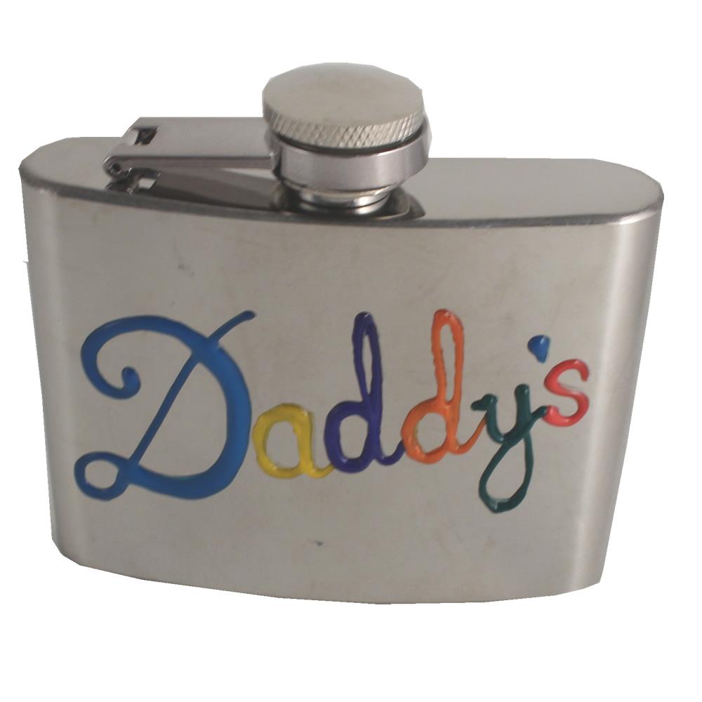 Personalised Hip Flask (Multi Coloured)