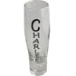 Personalised Bubble Champagne/Prosecco Flute Glass: Blk/Sil