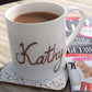 Personalised Fine Bone China Mug: