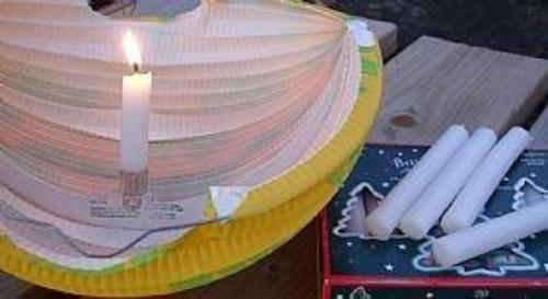 Garden Lanterns Close Example