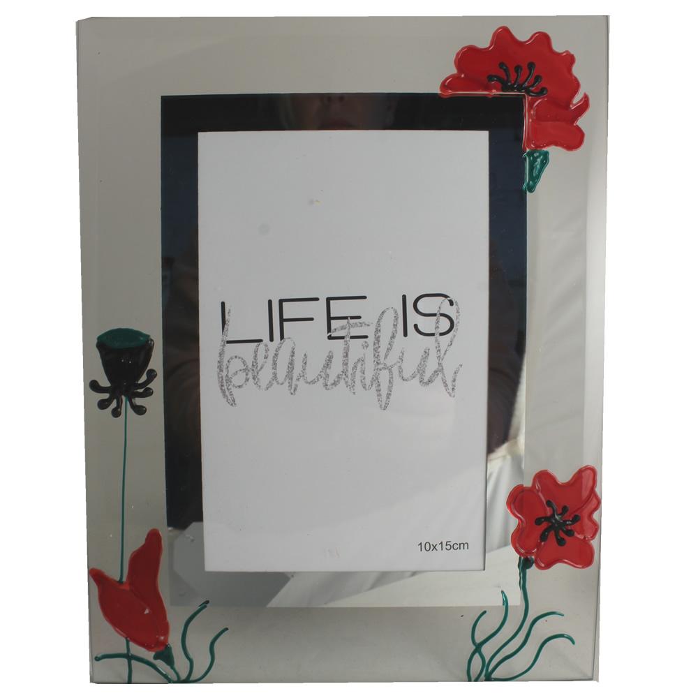 Poppy Design Gift Photo Frame: Portrait