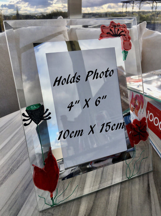Poppy Design Gift Photo Frame: Portrait