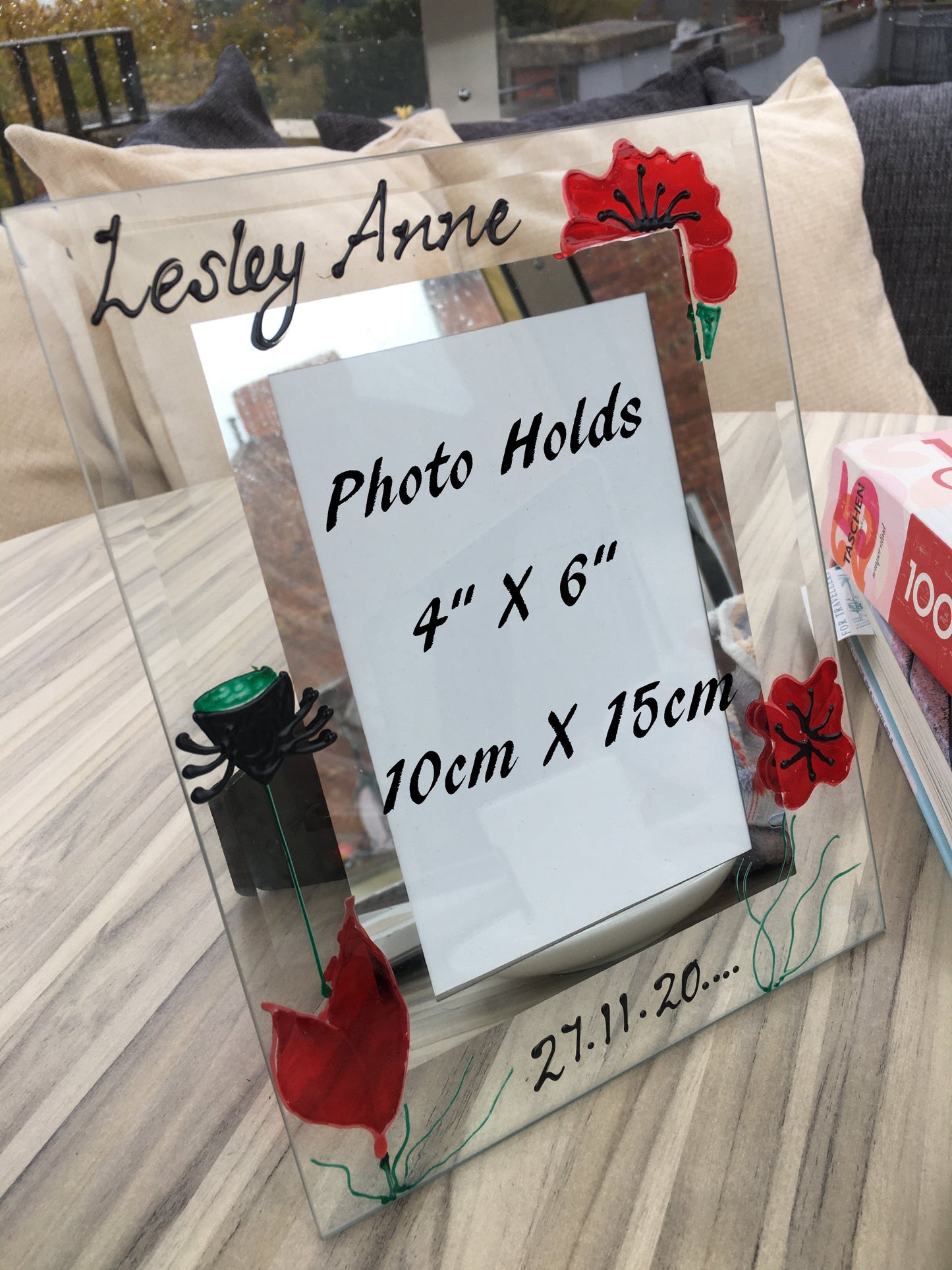 Poppy Design Gift Photo Frame: Portrait