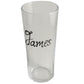 Personalised Wording Gift Pint Glass: (Black)