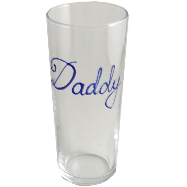 Personalised Wording Gift Pint Glass: (Blue)