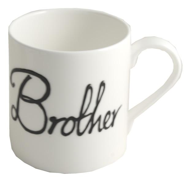 Personalised Gift China Tea/Coffee Mug: with crystals (Black) Fine Bone China