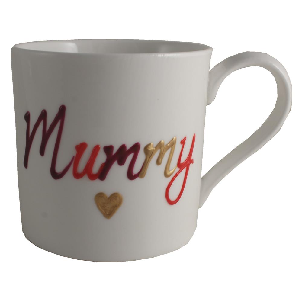 Personalised Fine Bone China Mug: (Multi Colour)