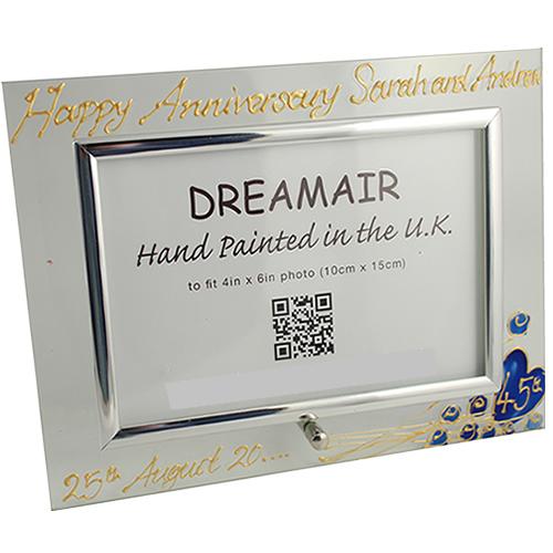 Personalised Land Frame Flower