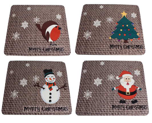 Set of 4 Christmas Place mats 