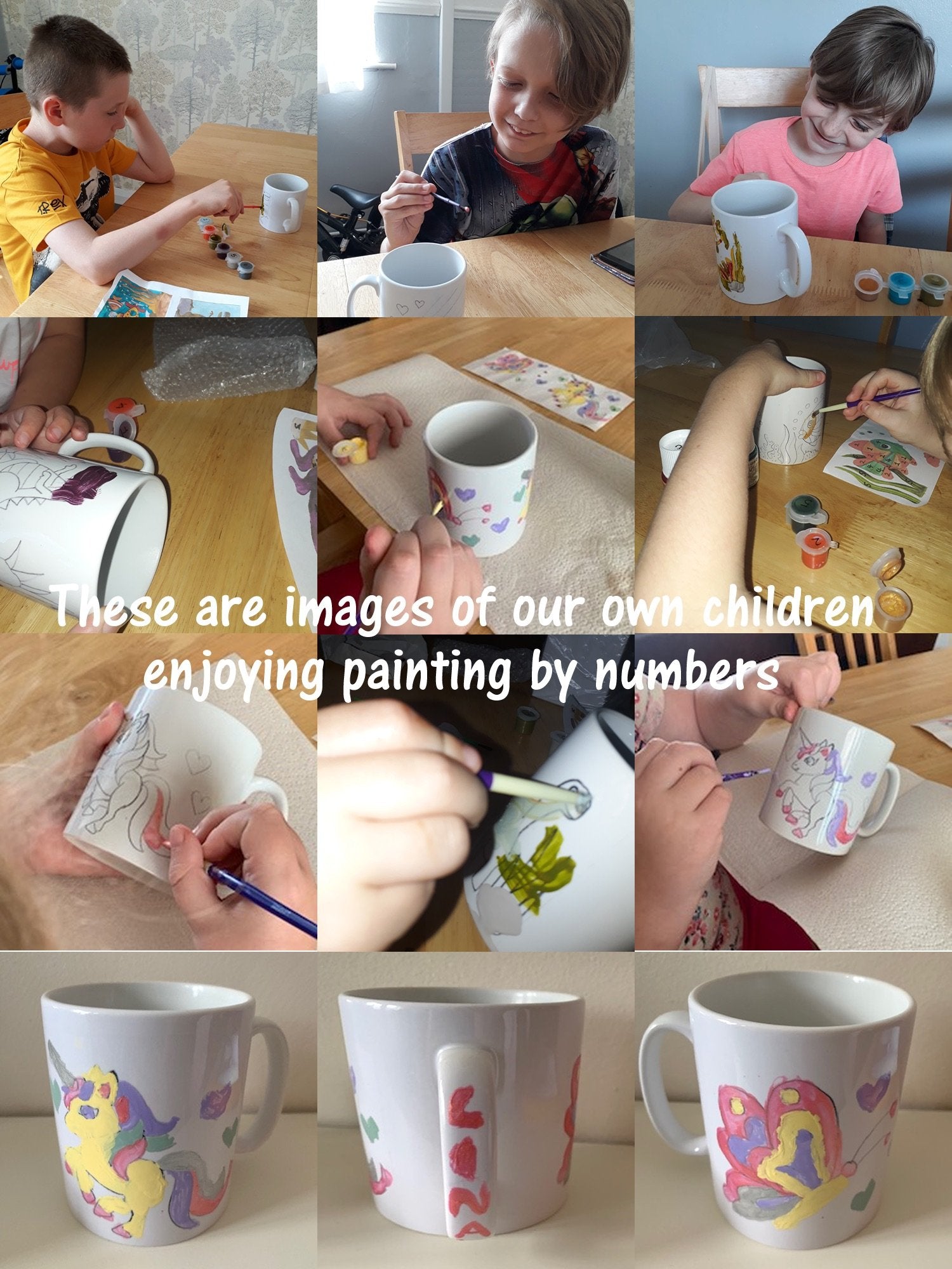 Paint by Numbers Mugs 