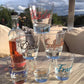 Personalised Wording Gift Whisky Glass: (Turquoise)
