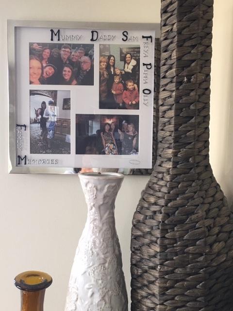 personalised multi photo frame