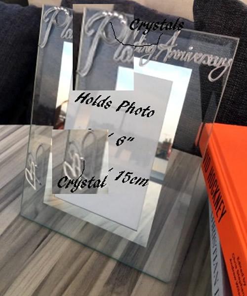 Platinum (70th) Wedding Anniversary Gift : Photo Frame Port (Milestone)