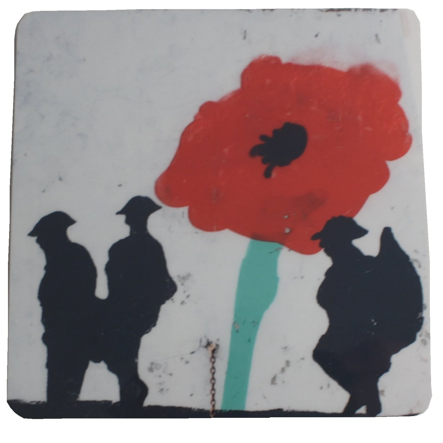 Lest We Forget Gift Coaster:
