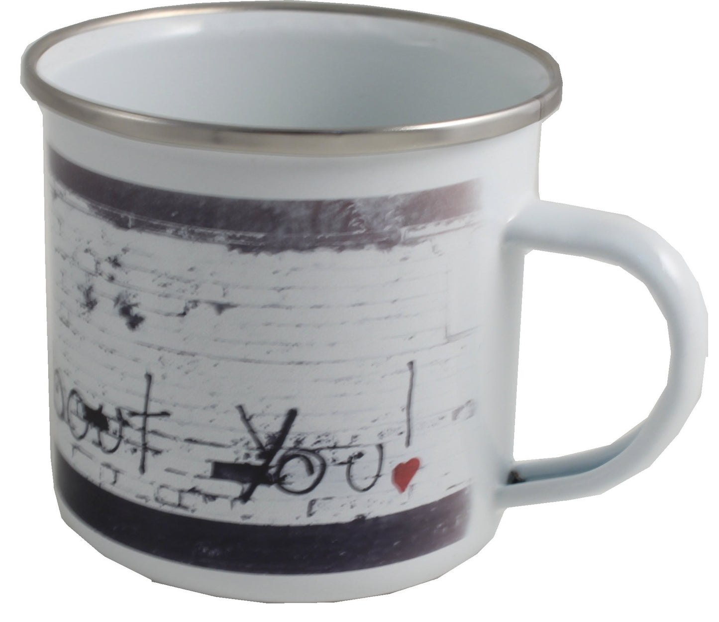 Quackers About You Enamel Mug Front