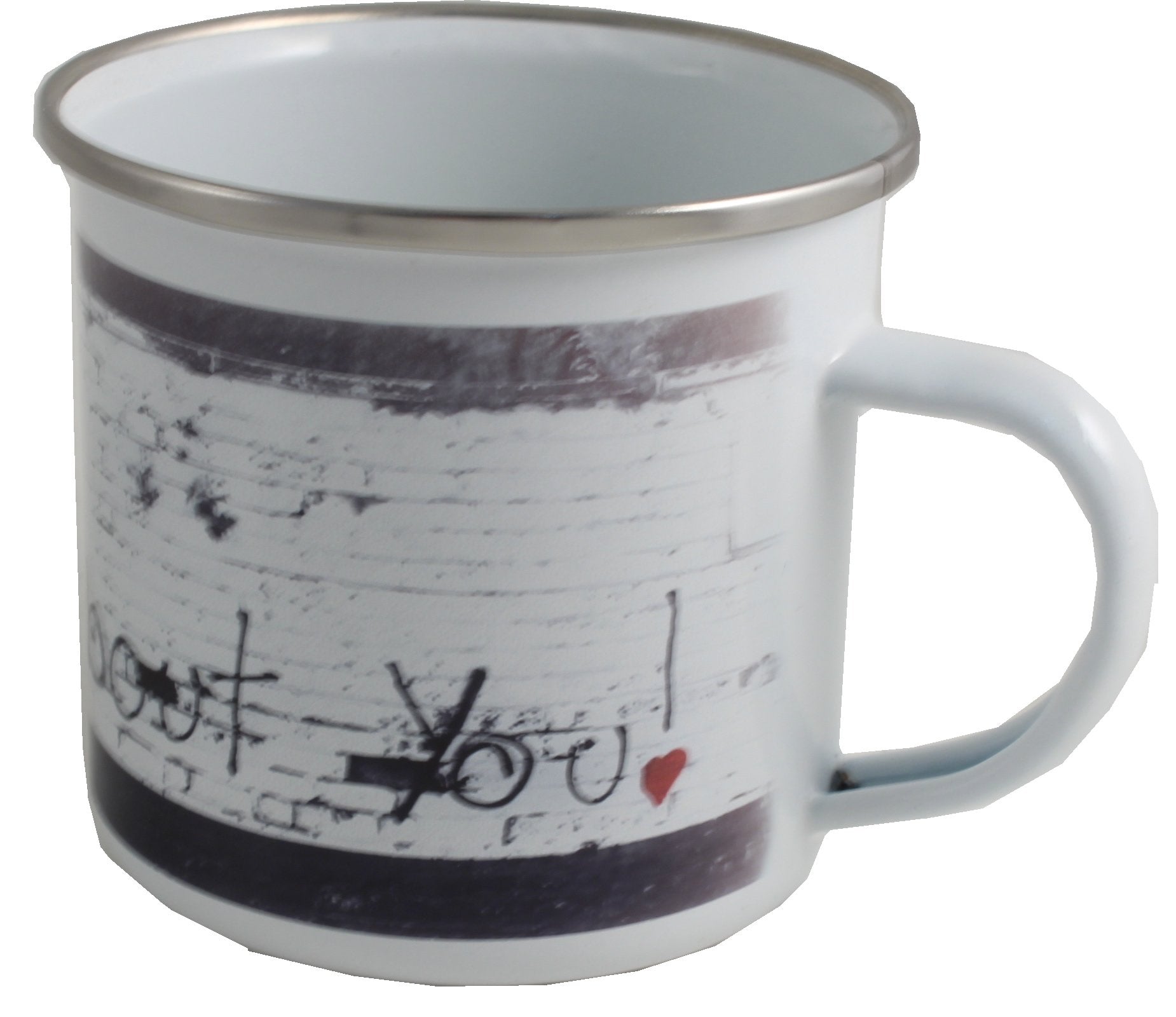 Quackers About You Enamel Mug Front