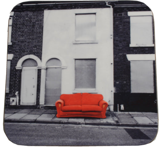 Red Sofa Gift Coaster