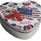 Royal Wedding Heart Shaped Tin: (Harry & Meghan)