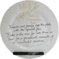 Personalised Holy Communion Plate Round