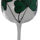 Shamrock Wine Glass 