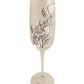 40th Birthday Champagne Glass Sweet Pea
