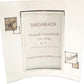 Special Husband Gift Photo Frame: grey sq (P)