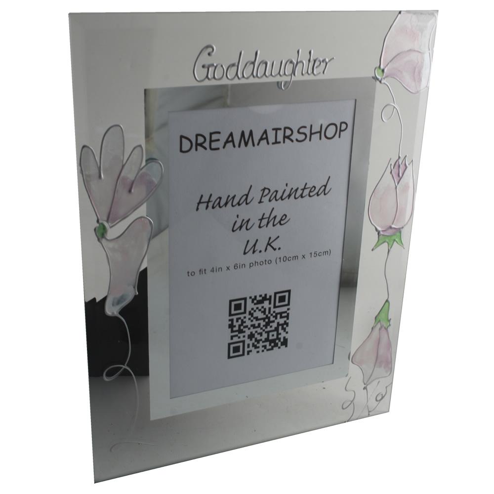 Goddaughter Design Gift Photo Frame: Portrait (Sweetpea)