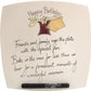 21st Birthday Plate Square Box