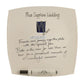 Personalised 65th Wedding Anniversary Plate Hearts/Sq