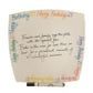 21st Birthday Gift Square Plate Brights