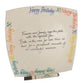30th Birthday Gift Square Plate Brights