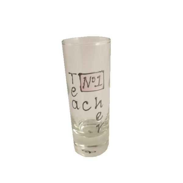 Teacher Shot Glass (Pink)