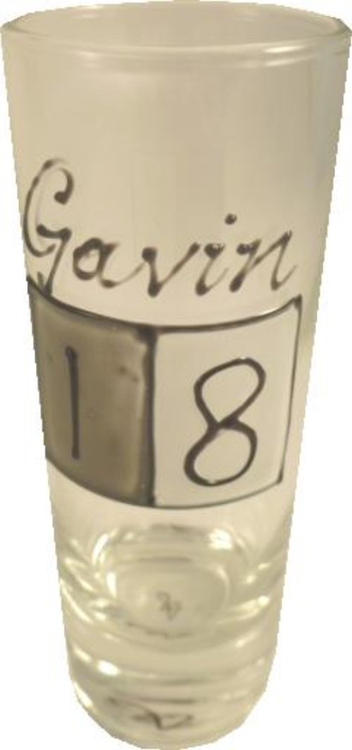 personalised shot glass